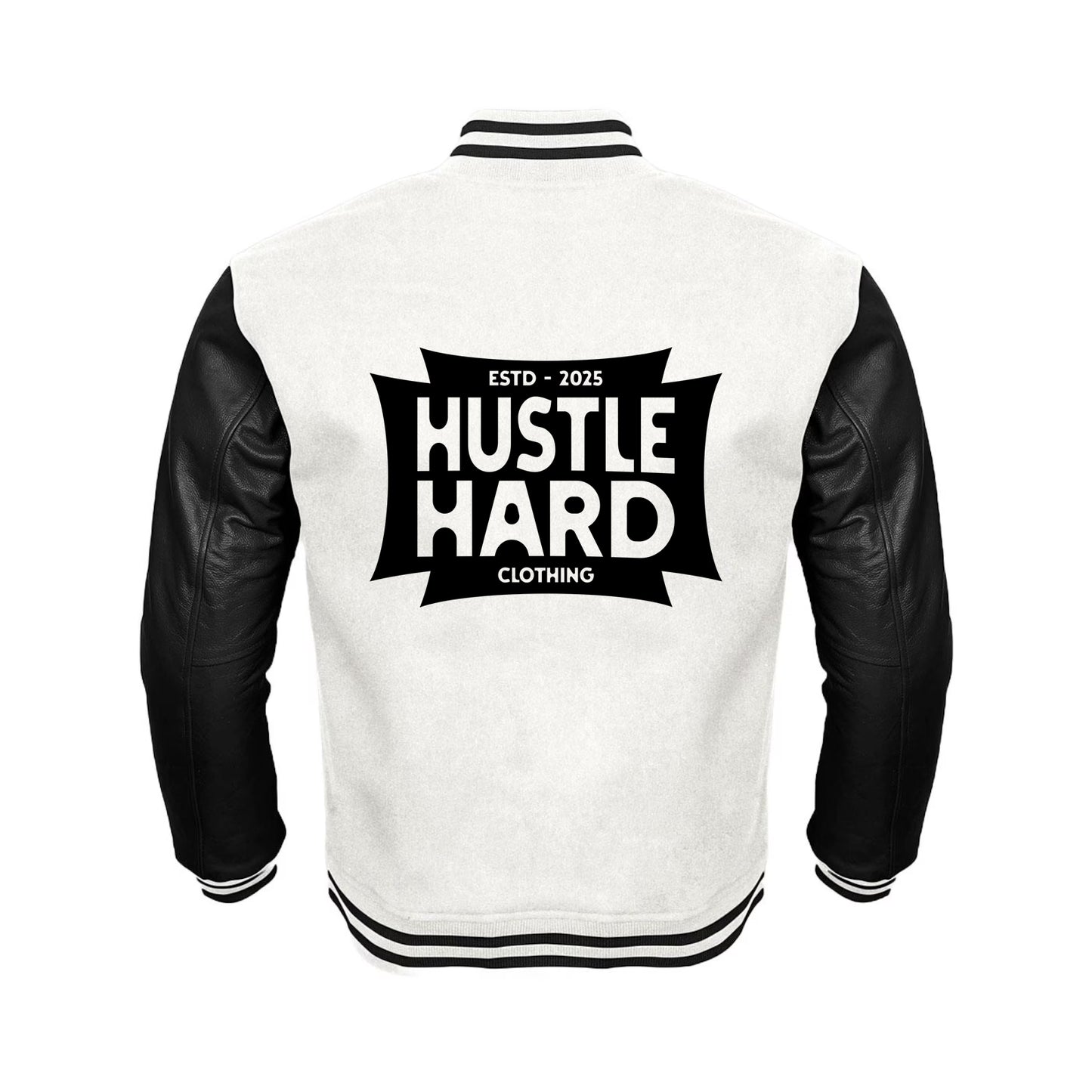 Hustle Hard Varsity Jacket – Classic Street Edition